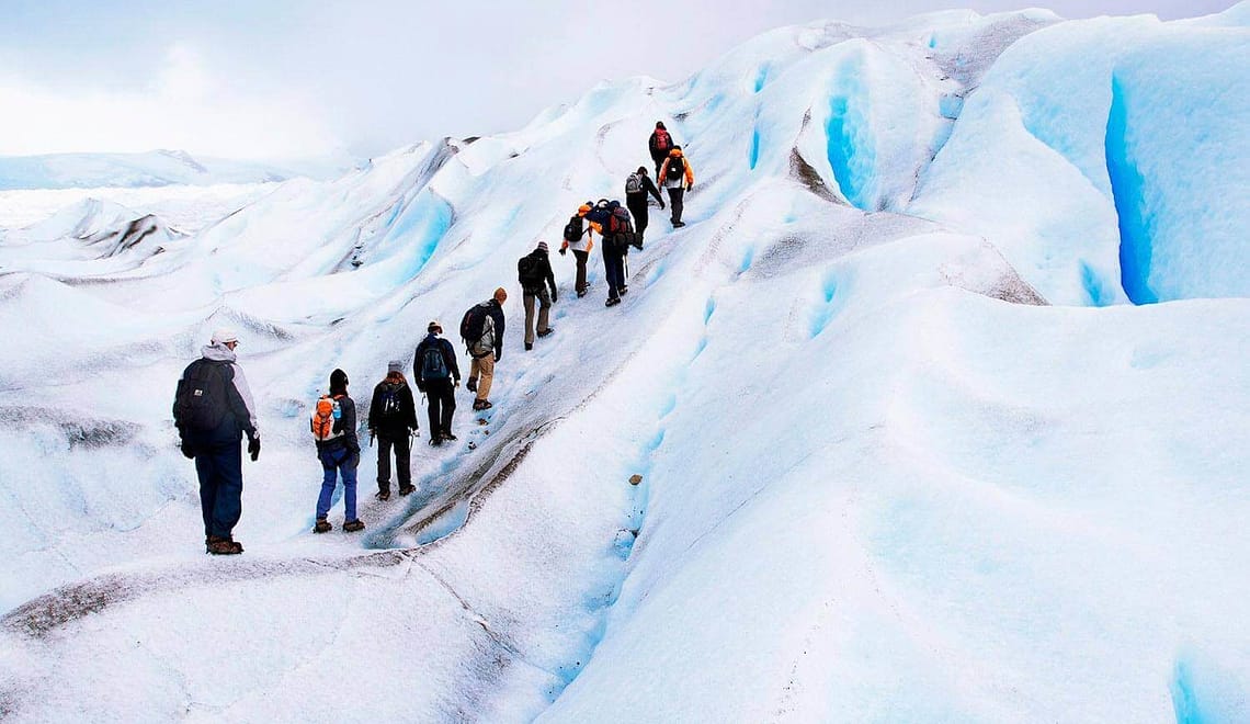 san telmo El Calafate: como é o trekking no Glaciar Perito Moreno